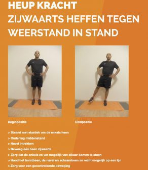 HEUP | KRACHT | ZIJWAARTS HEFFEN TEGEN WEERSTAND IN STAND | HOS 1.16