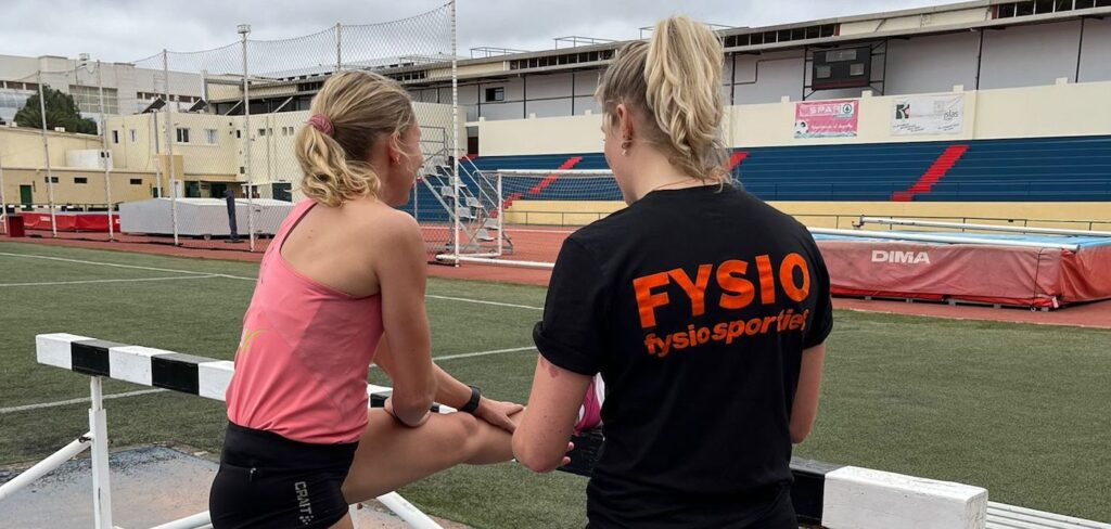 fysiotherapeut-demi team4mijl-atletiek